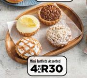 Mini Tartlets Assorted-For 4