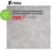 Artens PVC Flooring Art Medio Galt L60.69cm x W30.48cm (2.23Sqm/Box)
