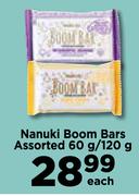 Nanuki Boom Bars Assorted-60g/120g Each