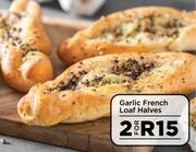 Garlic French Loaf Halves-For 2