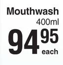 Meridol Mouthwash-400ml Each