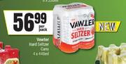 Vawter Hard Seltzer Cans-4 x 440ml Per Pack