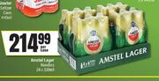 Amstel Lager Handies-24 x 330ml Per Case