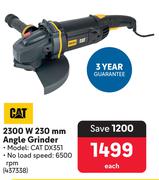 CAT 2300W 230mm Angle Grinder CAT DX351