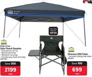Campmaster 3m x 3m Solo Touch Gazebo
