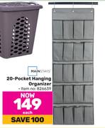 Mainstays 20 Pocket Hanging Organizer