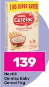 Nestle Cerelac Baby Cereal-1Kg 