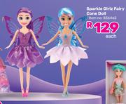 Sparkle Girlz Fairy Cone Doll-Each