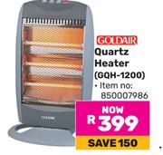 Goldair Quartz Heater GQH-1200