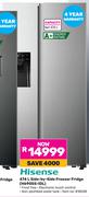 Hisense 474L Side By Side Freezer/Fridge H690SS-IDL