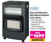 Cadac Gas & Electric Roll About Heater