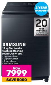 Special Samsung 19Kg op Loader Washing Machine WA19CG6745BV — m