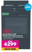Defy Kitchenmaster 600 Electric Stove (Black) DSS612