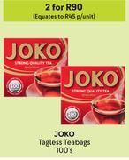 Joko Tagless Teabags-For 2 x 100's