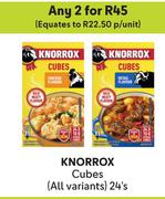 Knorrox Cubes (All Variants)-For Any 2 x 24's