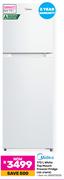 Midea 173L White Top Mount Freezer Fridge HD-216FN