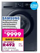 Samsung 11Kg Front Loader Washing Machine With Eco Bubble WW11CGC04DAB