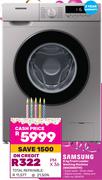 Samsung 8Kg Front Loader Washing Machine WW3000TM