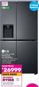 LG 611Ltr Side-By-Side Refrigerator GC-L257SQSL