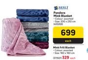 Sesli Pandora (Mini) Blanket-Each