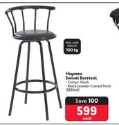 Haymen Swivel Barstool-Each