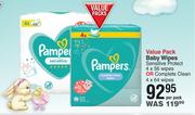 Pampers Baby Wipes Value Pack-Per Pack