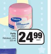 Purity Baby Petroleum Jelly-325ml Each