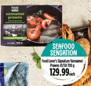Food Lover's Signature Vannamei Prawns 41/50-700g Each