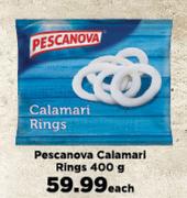 Pescanova Calamari Rings-400g Each