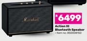 Marshall Action III Bluetooth Speaker