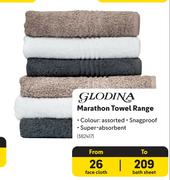 Glodina Marathon Towel Range 382417