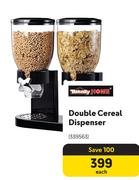 Double Cereal Dispenser 339563-Each