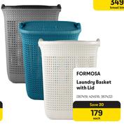 Formosa Laundry Basket With Lid 367419 / 424516 / 367422-Each