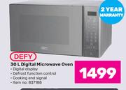 Defy 30Ltr Digital Microwave Oven