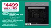 Defy 600 MFA Stainless Steel Oven DBO486/E