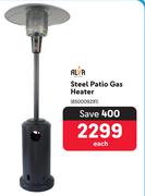 Alva Steel Patio Gas Heater-Each