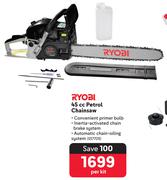 Ryobi 45cc Petrol Chainsaw