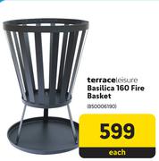 Terrace Leisure Basilica 160 Fire Basket