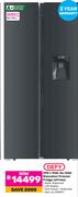 Hisense 496Ltr Side-By-Side Glassdoor Freezer Fridge DFF456