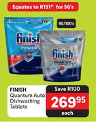 Finish Quantum Auto Dishwashing Tablets-Each