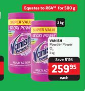 Vanish Powder Power O2-2Kg
