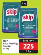 Skip Auto Washing Powder-2 x 3Kg
