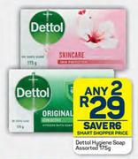Dettol Hygiene Soap Assorted-Any 2 x 175g