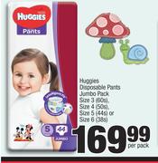 Huggies Disposable Pants Jumbo Pack-Per Pack