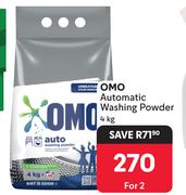OMO Automatic Washing Powder-For 2 x 4Kg