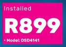 DSTV HD Decoder (Installed) DSD4141