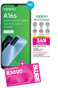 Oppo A16s 4G Smartphone-On 1GB Red Core More Data