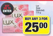 Lux Soap (Selected)-For Any 3 x 175g