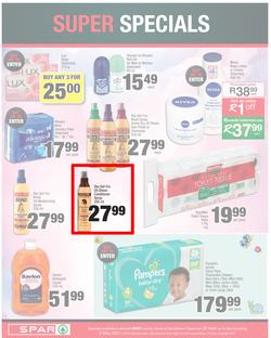 SPAR COUNTRY EASTERN CAPE : My Spar (20 April - 2 May 2021) Valid In Amahlathi, Bedford, Buffalo Flats, Cala, Centane, Hankey, Komga, Nemato, Patensie, Peddie, Zastron, Indwe, Kwa-Fetting, page 7
