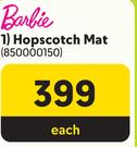 Barbie Hopscotch Mat-Each